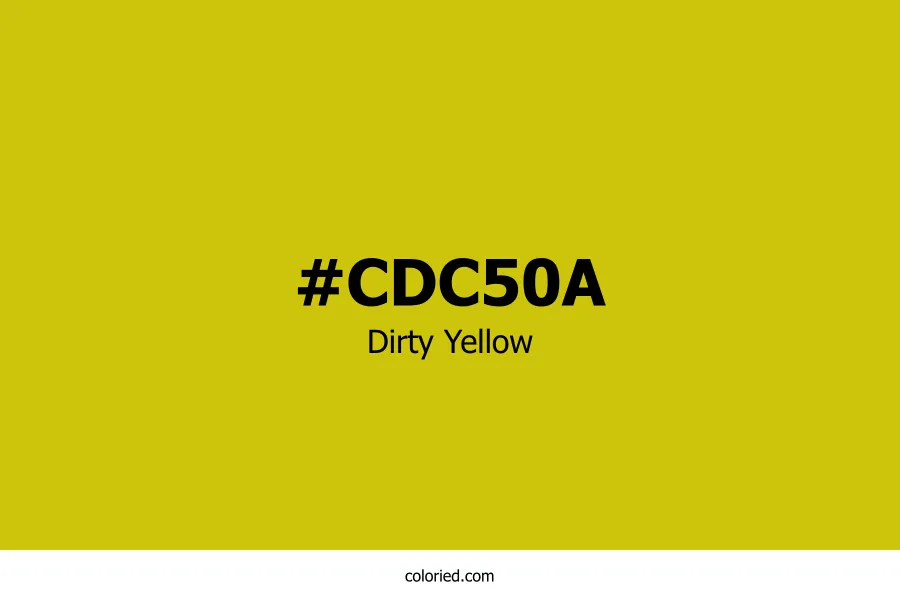 Dirty Yellow Color