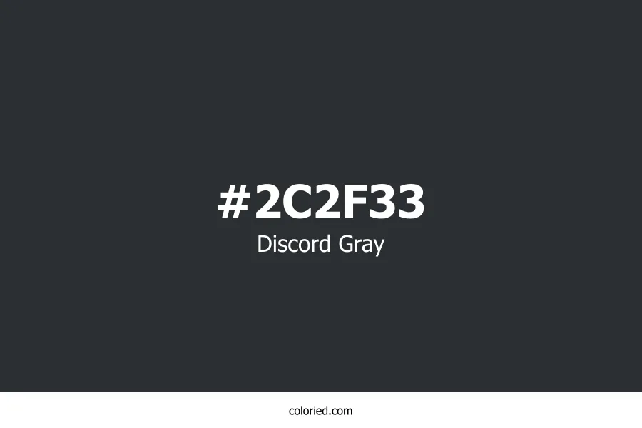 Discord Gray Color