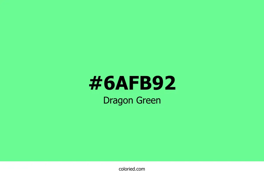 Dragon Green Color