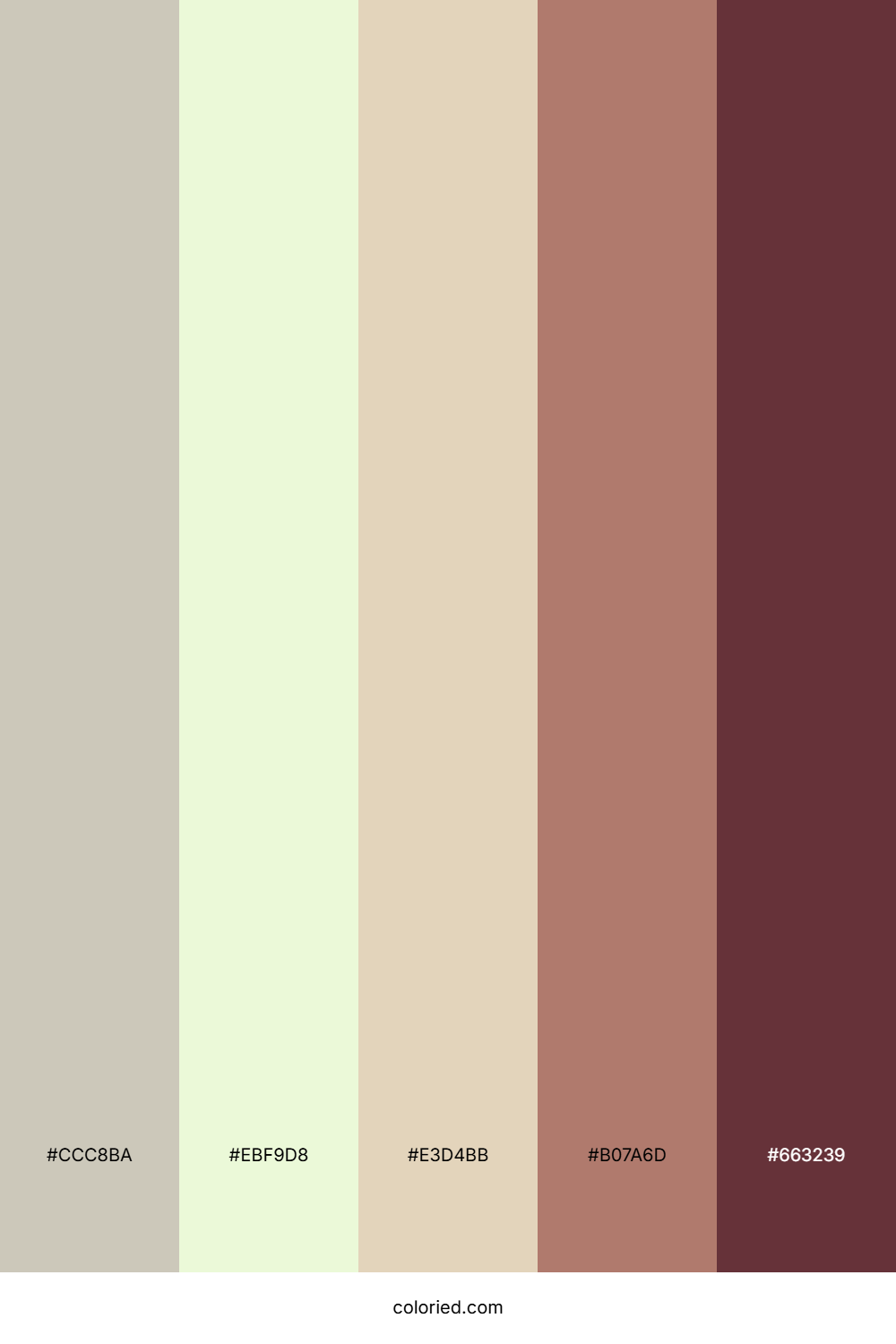 Driftwood Meadow Trail Color Palette