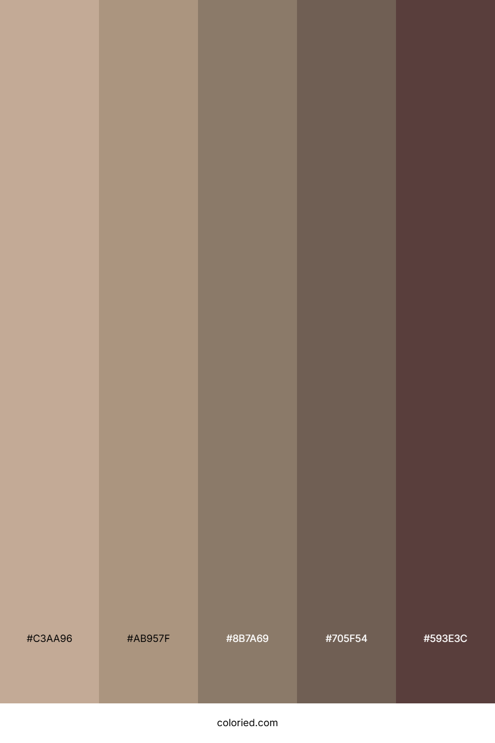 Driftwood Taupe Palette