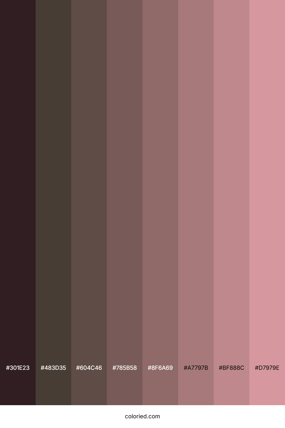 Dull Pink Color Shades
