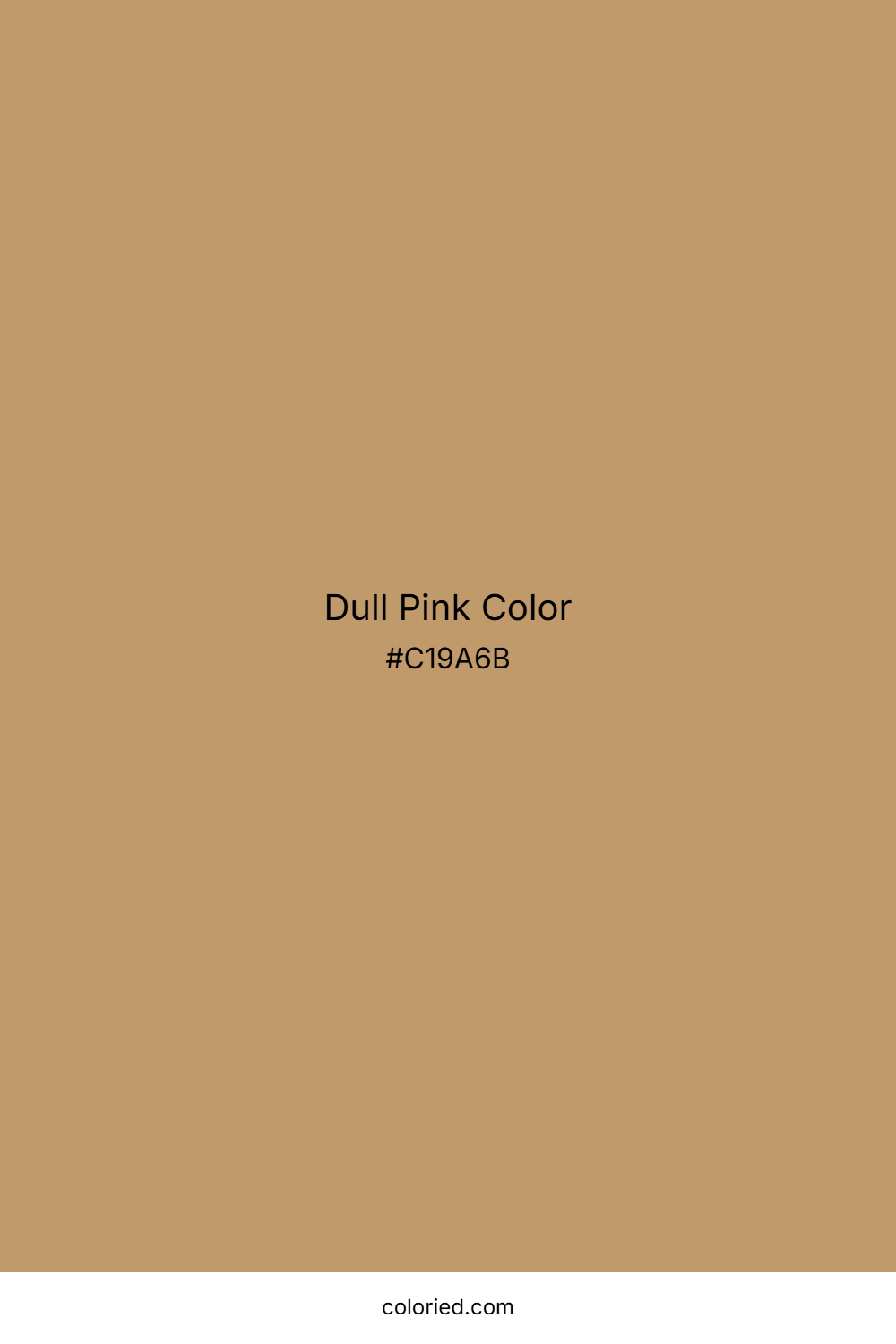 Dull Pink Color