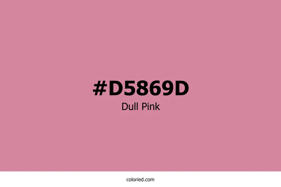 Dull Pink Color