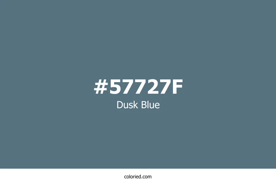 Dusk Blue Color