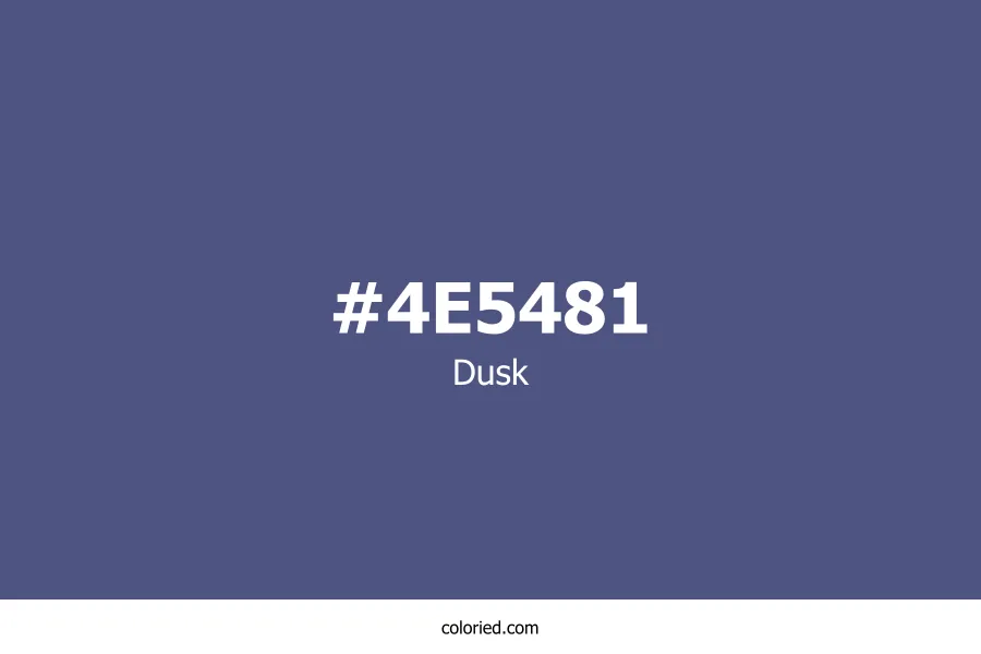 Dusk Color Hex Code