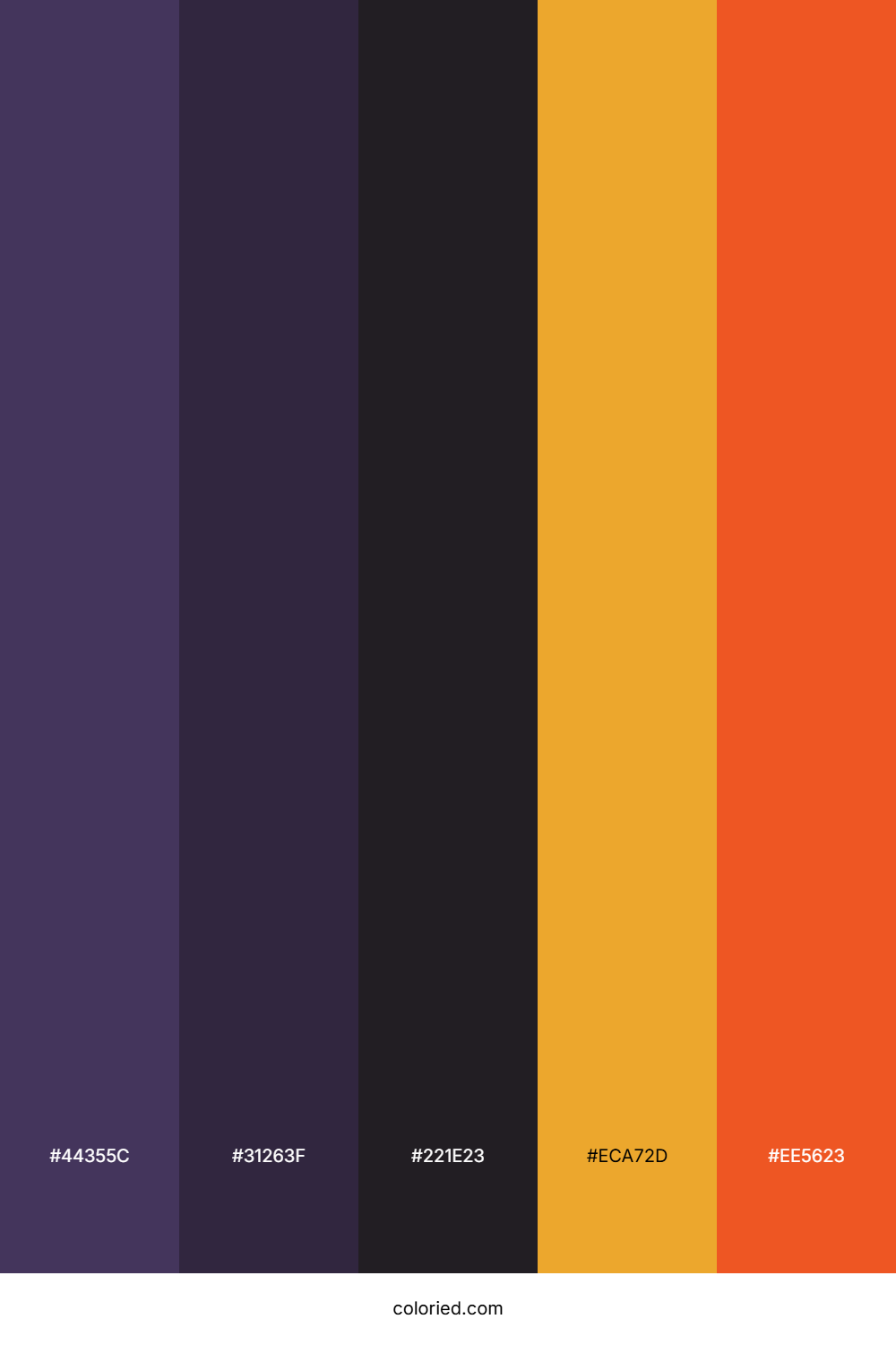Dusky Ember Horizon Color Palette