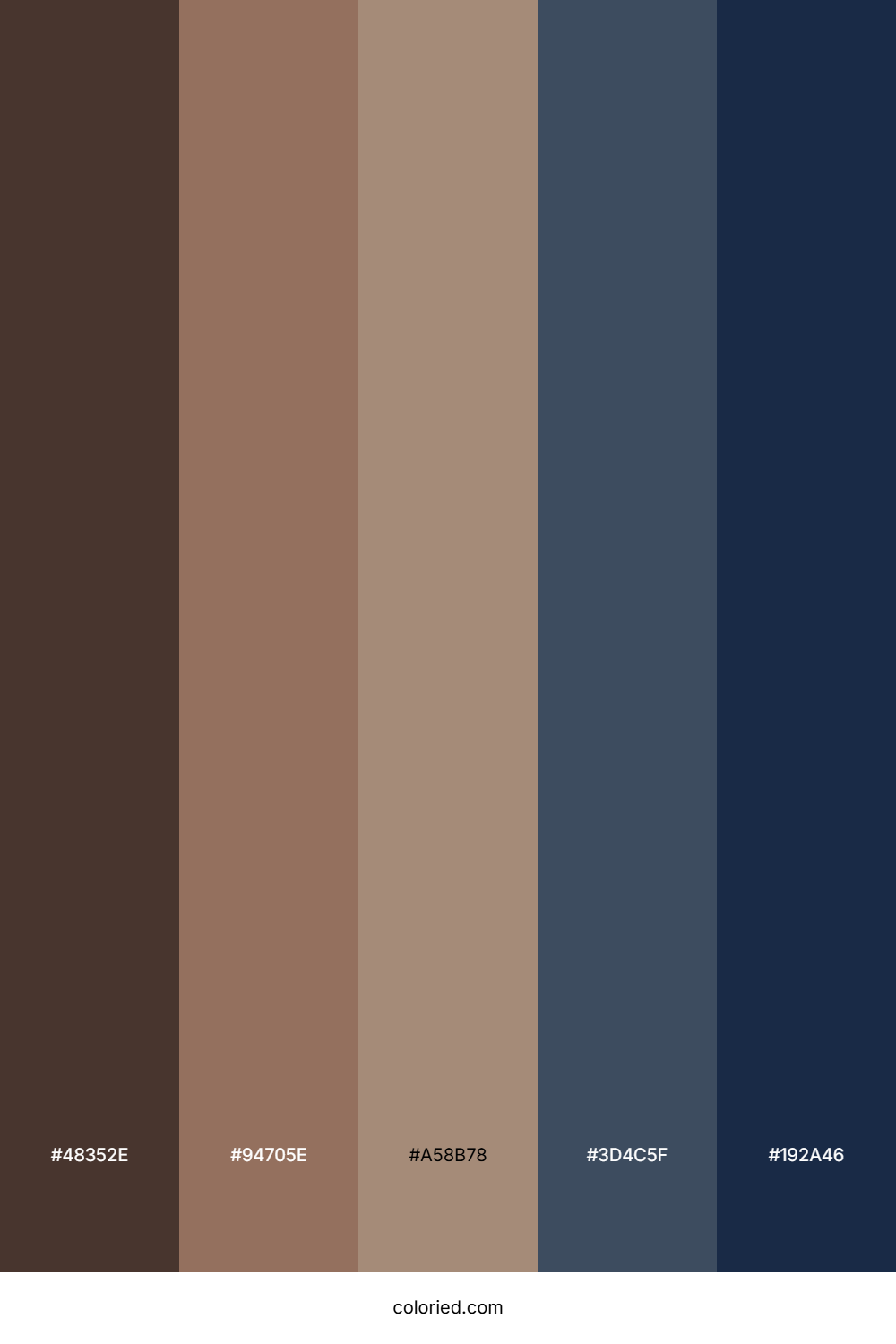 Dusky Harbor Twilight Palette