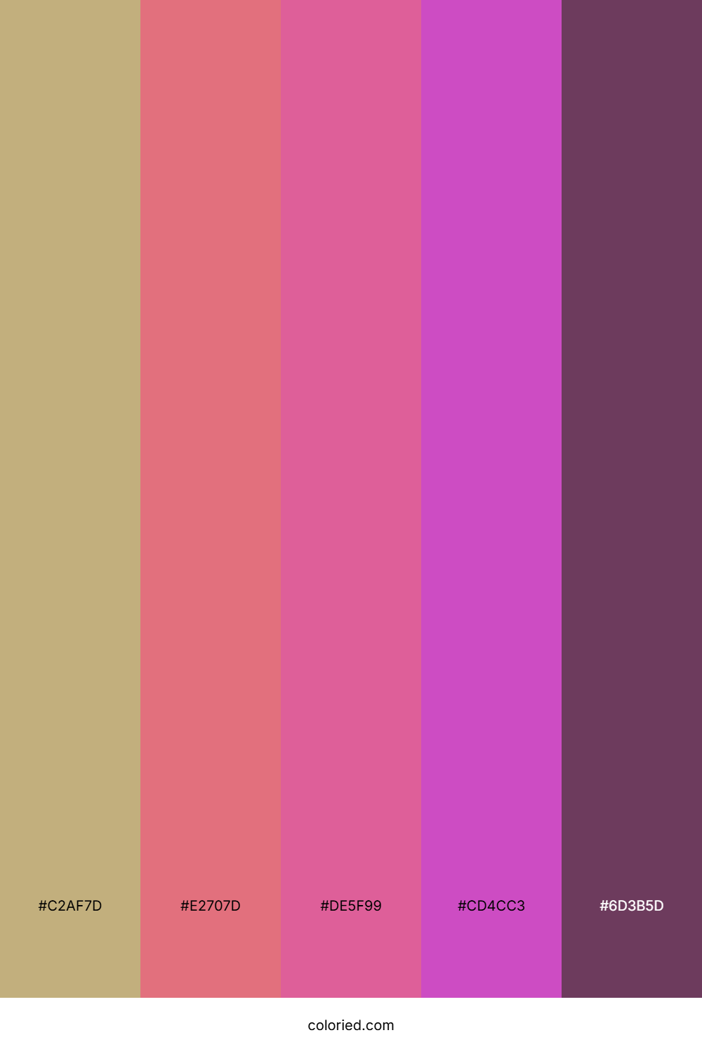 Dusky Rose Elegance Color Palette