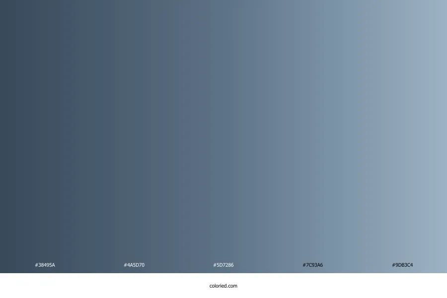 Dusty Blue Gradient