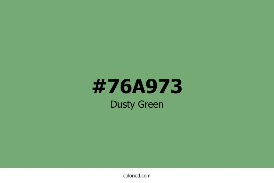 Dusty Green Color