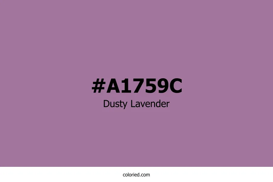 Dusty Lavender Color