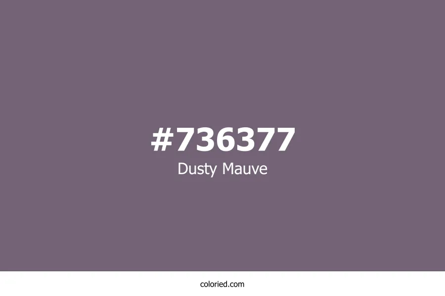 Dusty Mauve Color