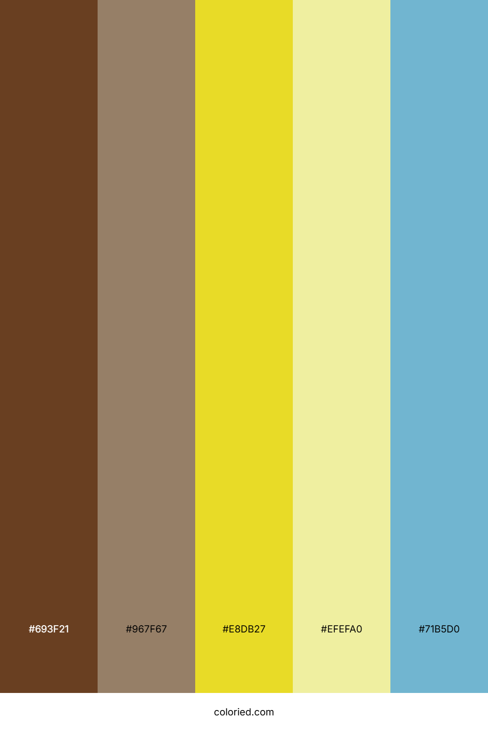 Earth Gold Sky Palette