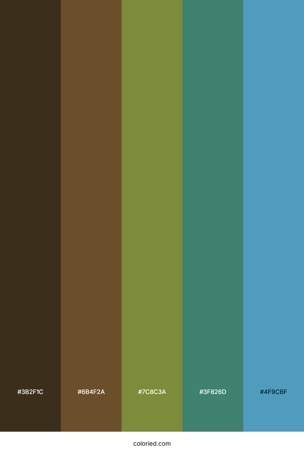 Earth Gradient Color Palette
