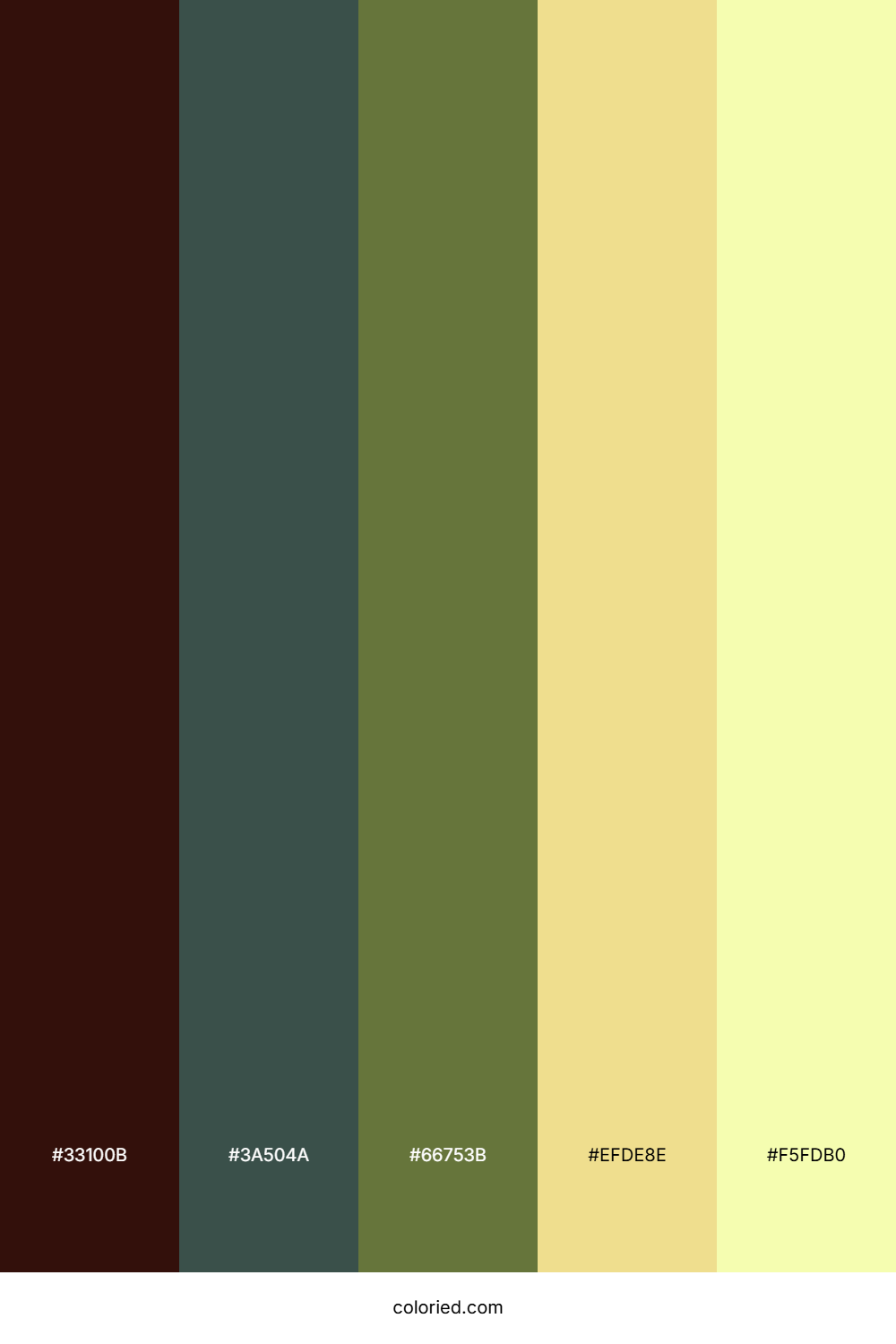 Earthy Grove Light Palette