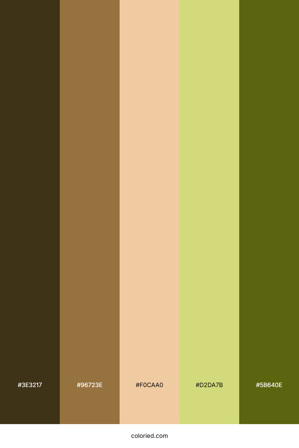 Earthy Meadow Morning Color Palette