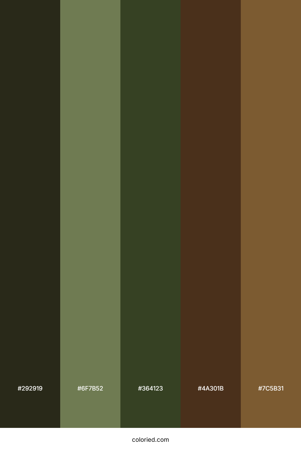Earthy Shadow Palette