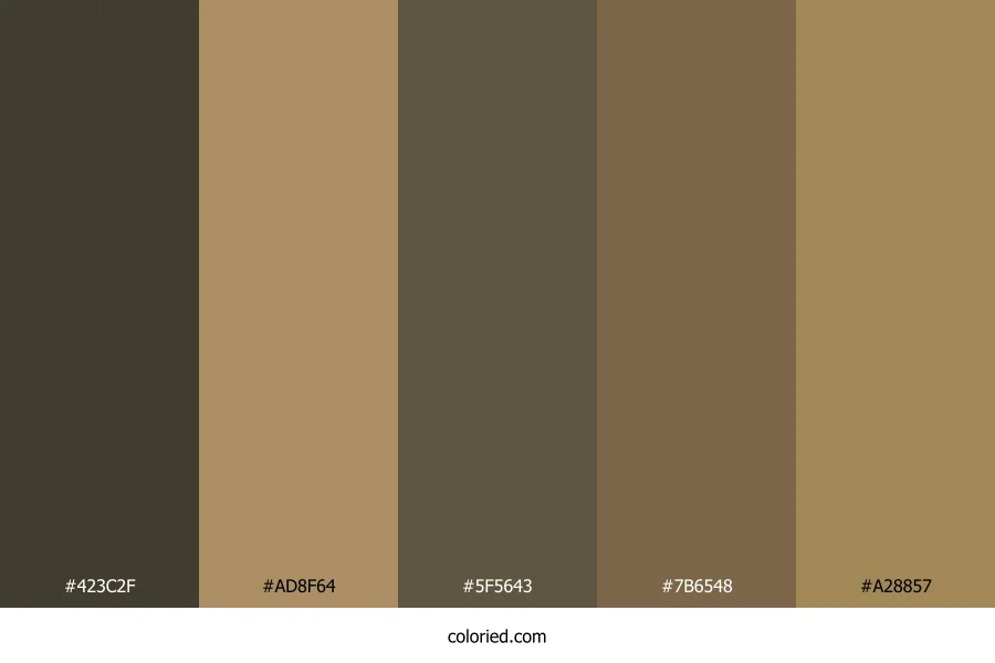 Earthy Stone Neutral Color Palette