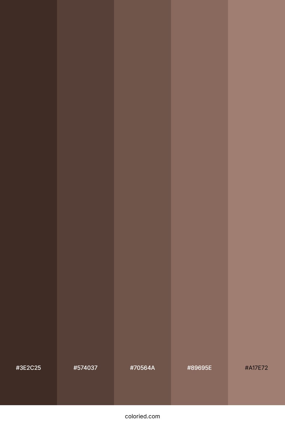 Ebony Skin Color Palette