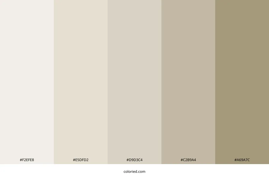 Edgecomb Gray Color Palette