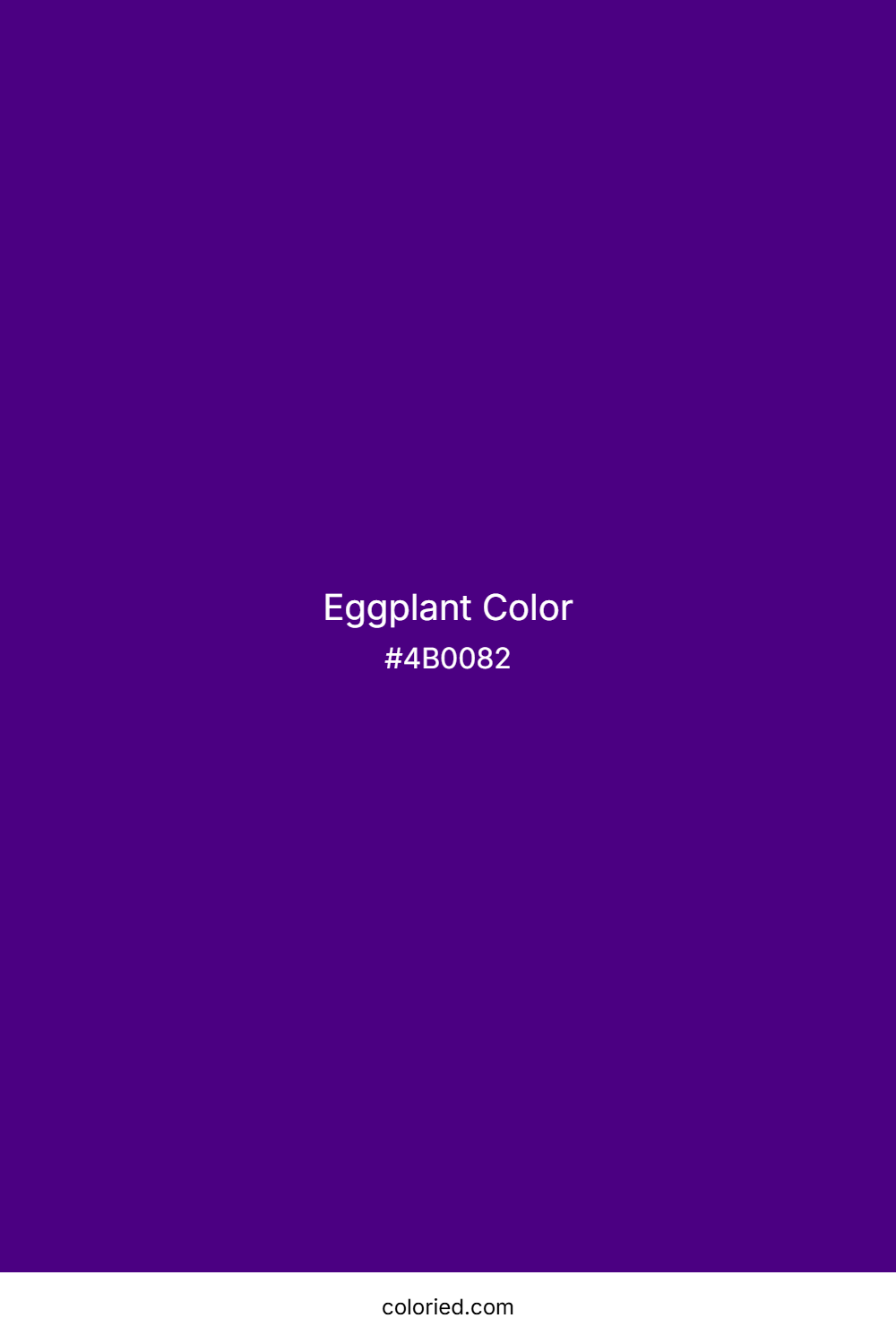 Eggplant Color