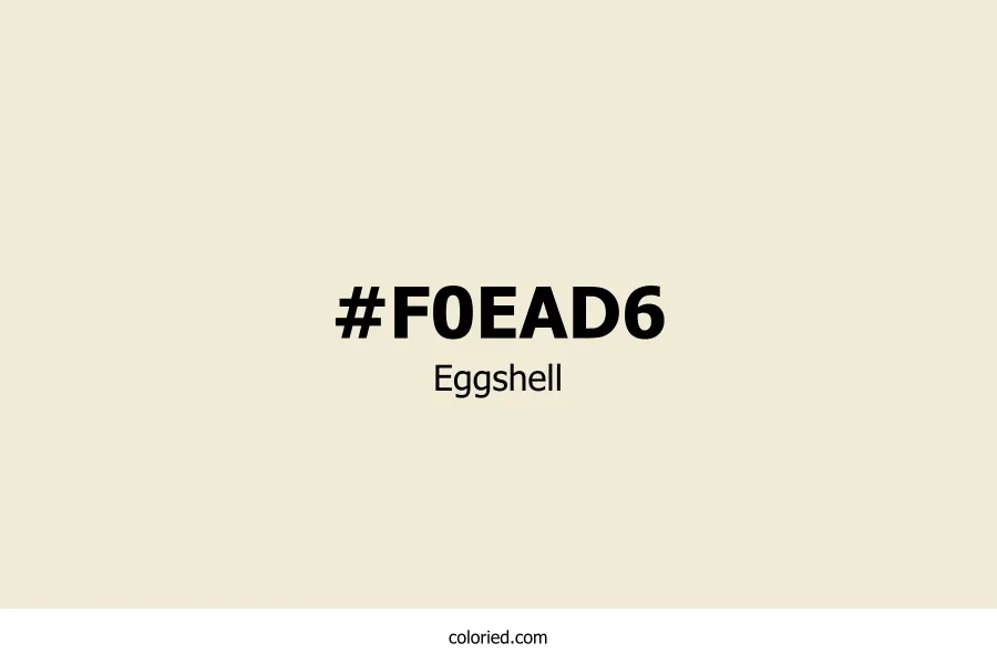Eggshell Color Hex Code