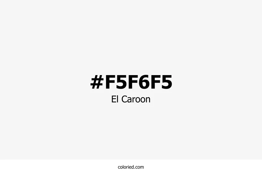 El Caroon Color