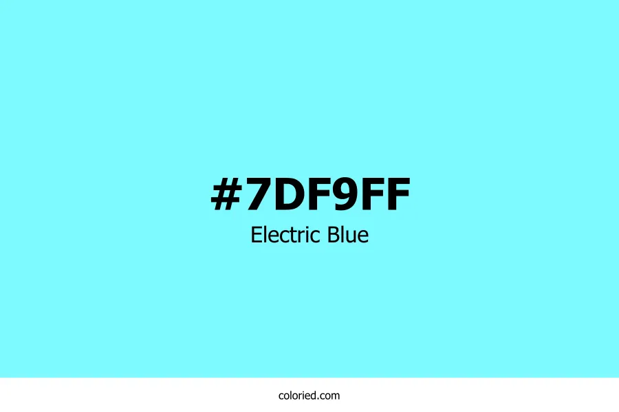 Electric Blue Color Hex Code