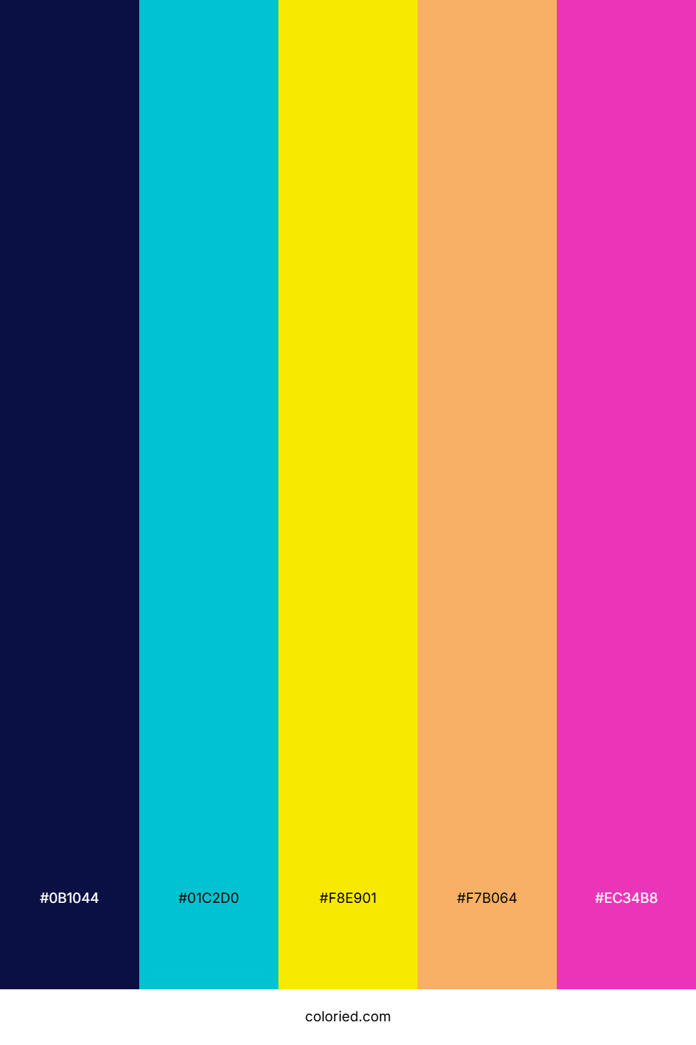 Electric Sun Wave Palette