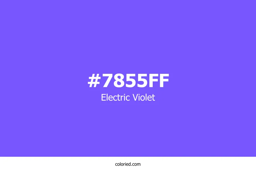Electric Violet Color