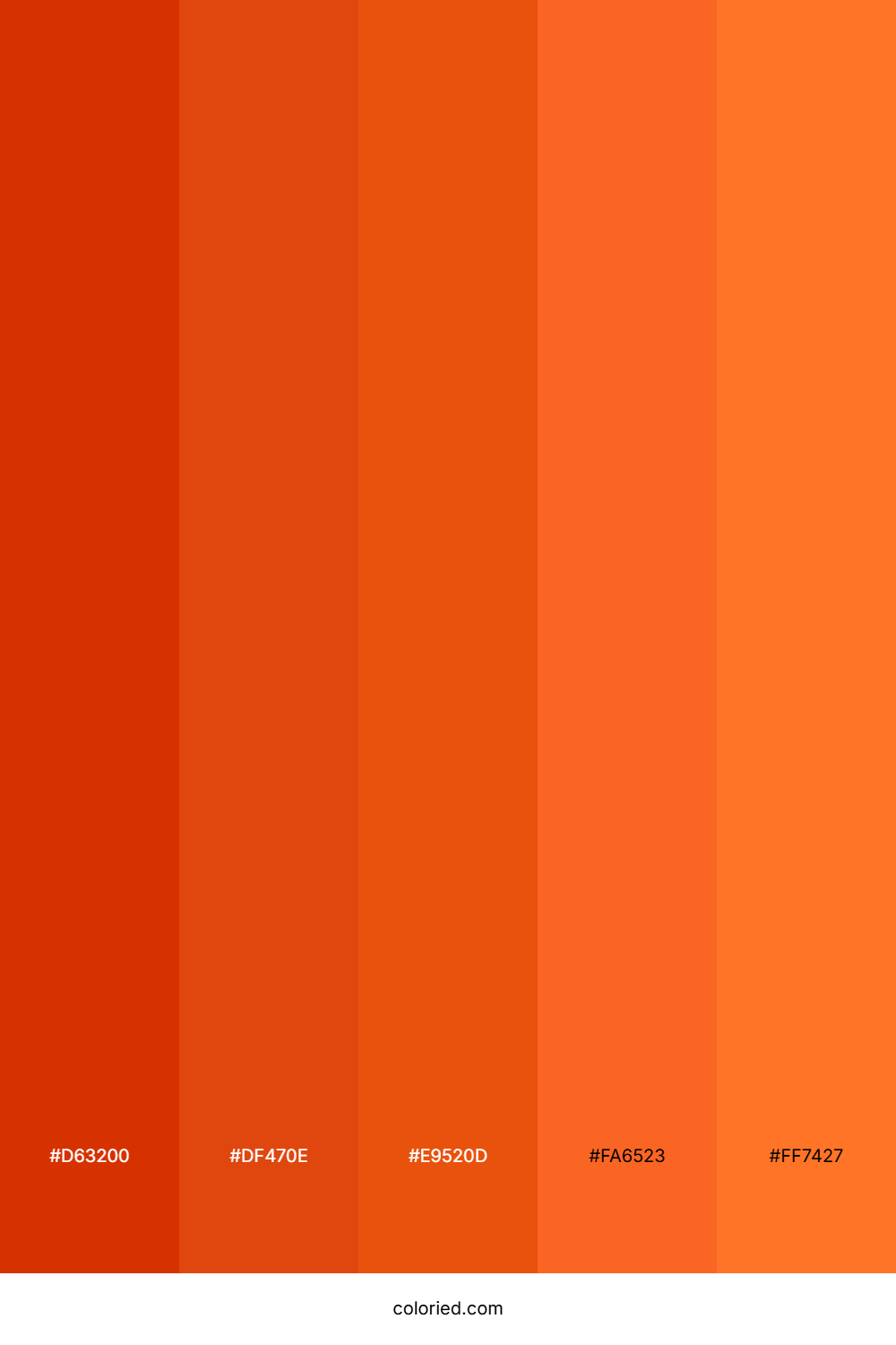 Ember And Flame Color Palette