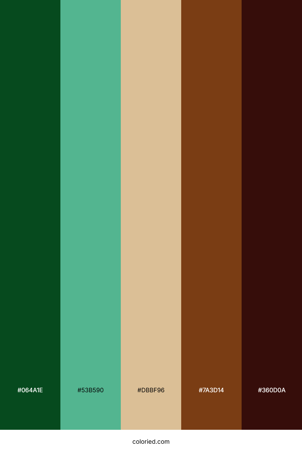 Emerald Fern Hearth Color Palette