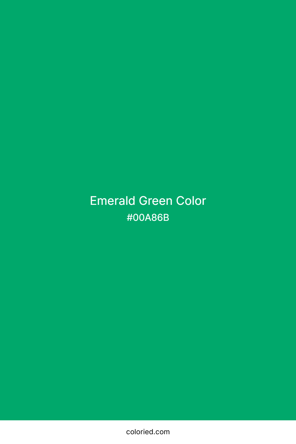 Emerald Green Color