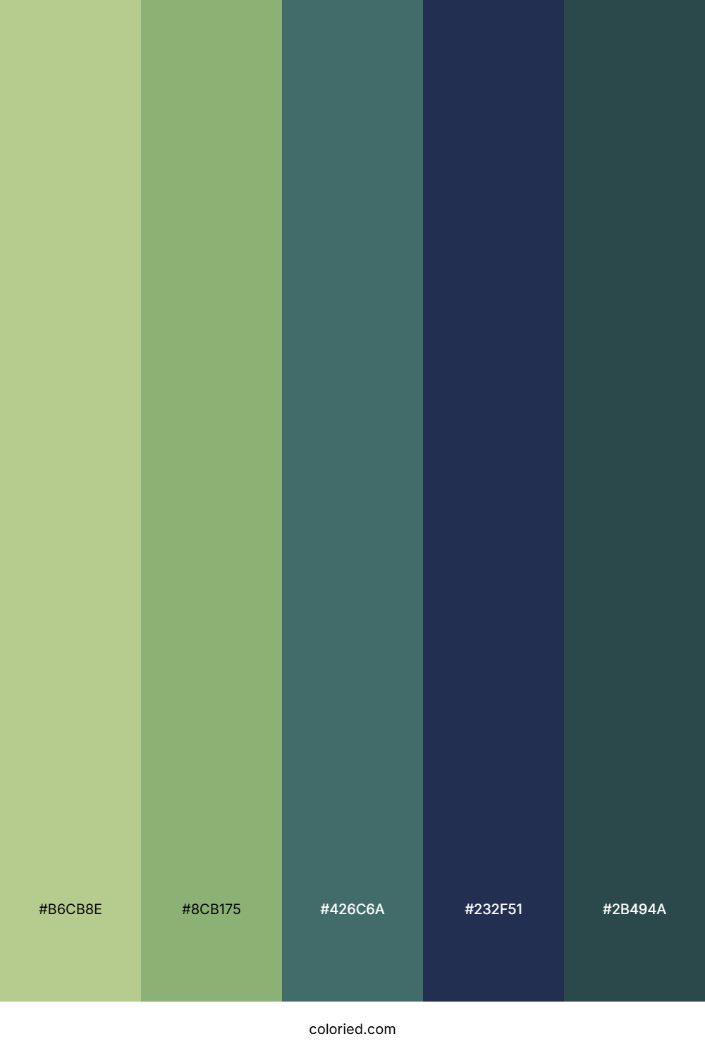 Emerald Planetary Tide Color Palette