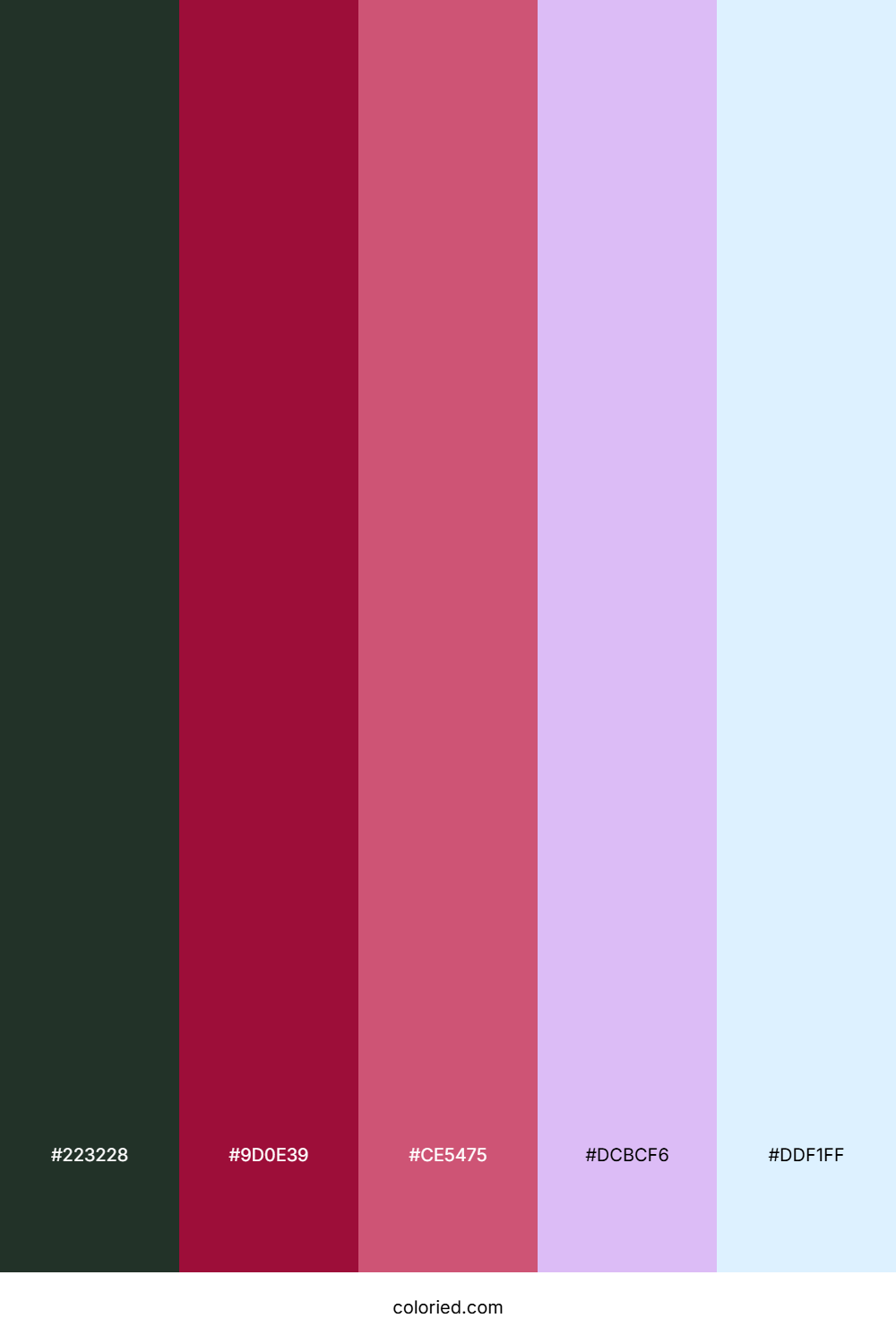 Emerald Rose Twilight Palette