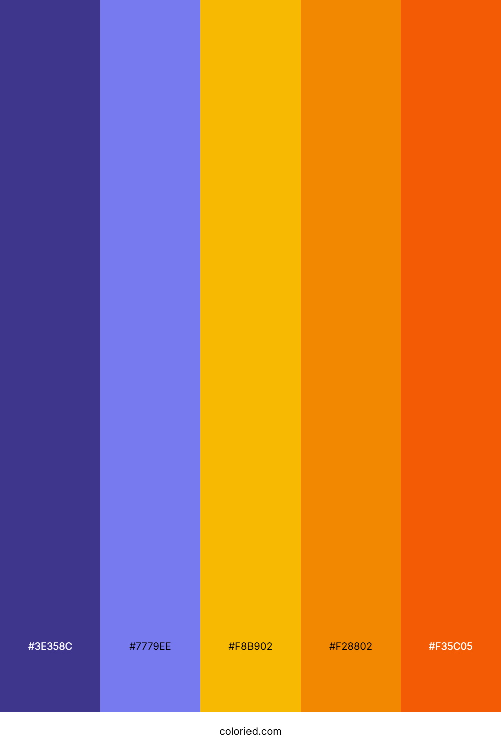 Enchanted Spell Flame Color Palette