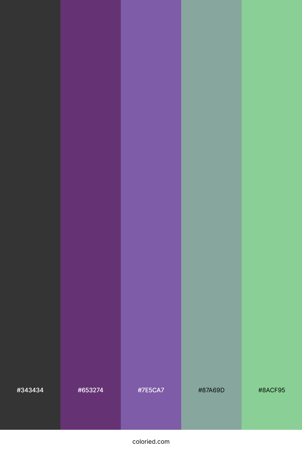 Enchanted Twilight Mist Color Palette