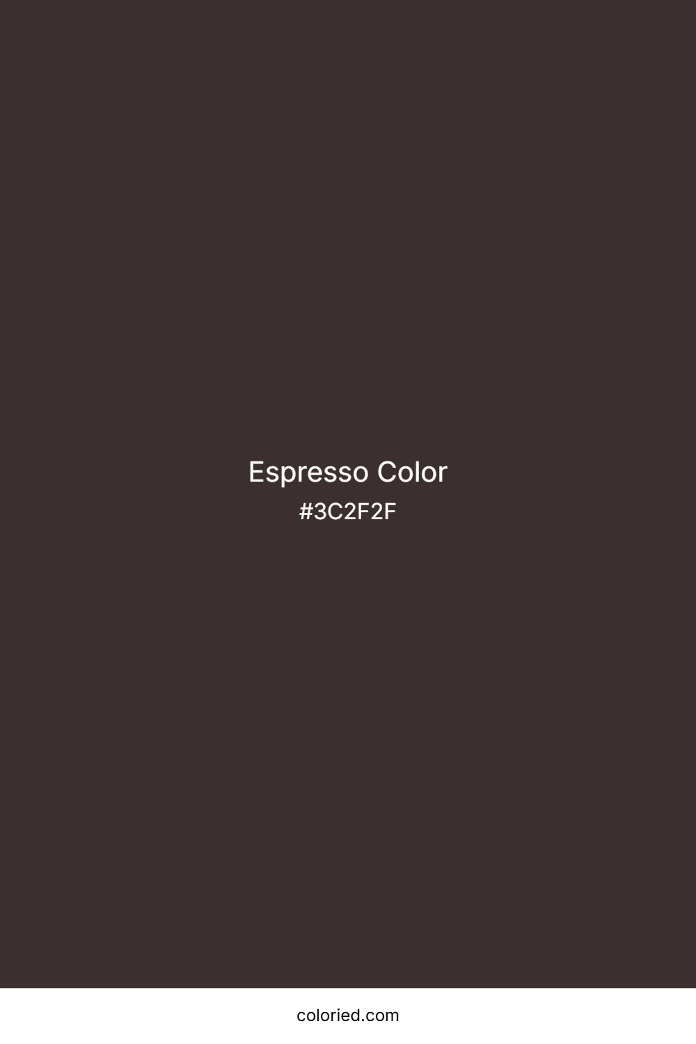 Espresso Color