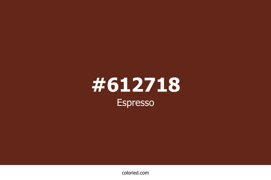 Espresso Color