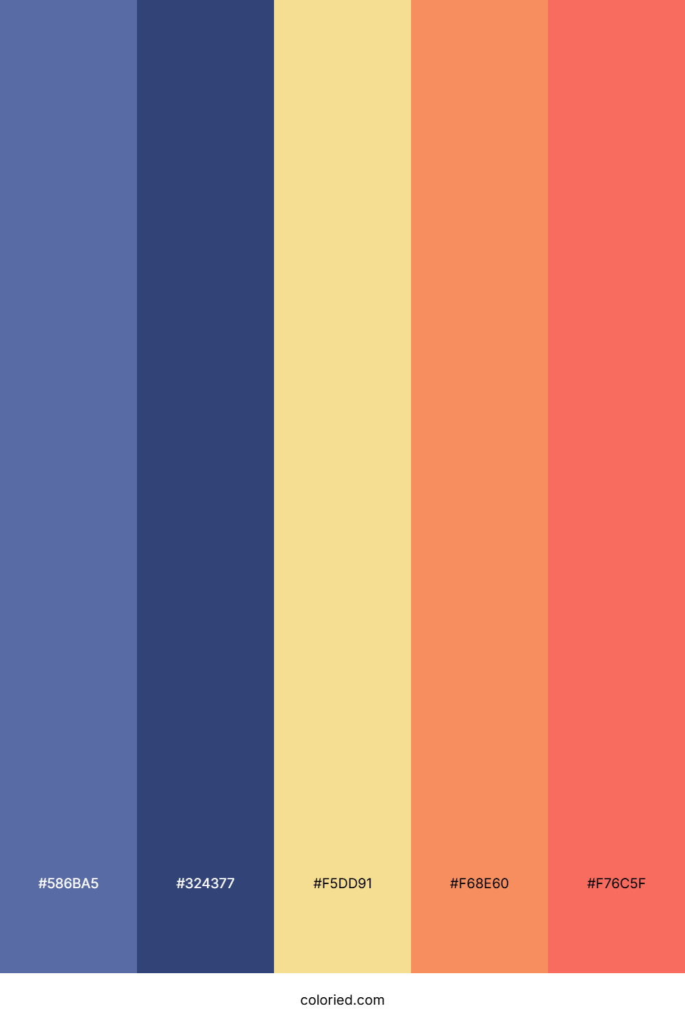 Evening Sky Glow Color Palette