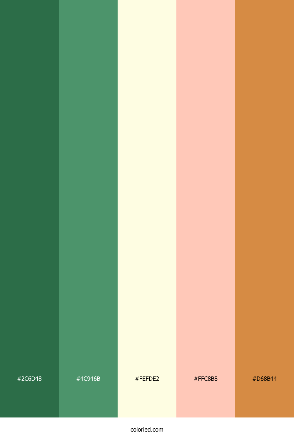 Evergreen Peach Glow Palette