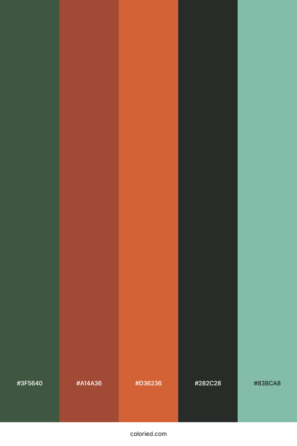Evergreen Sunset Mist Palette