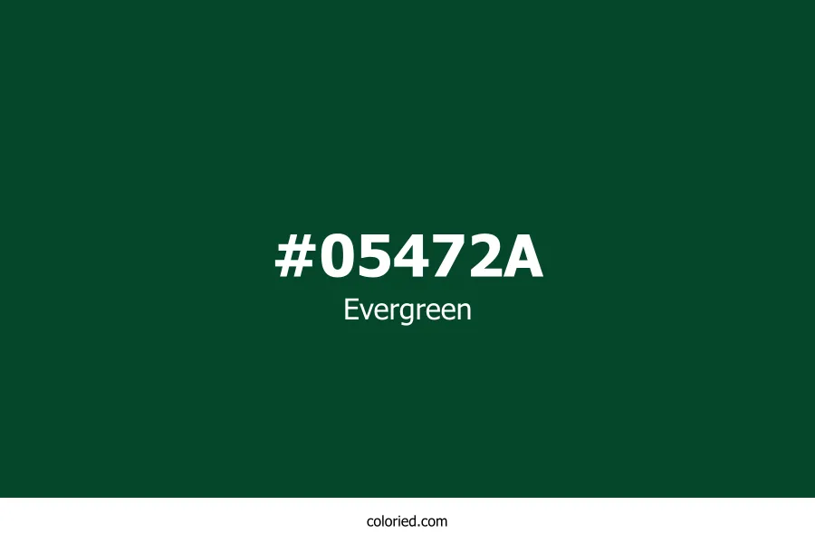 Evergreen Color Hex Code