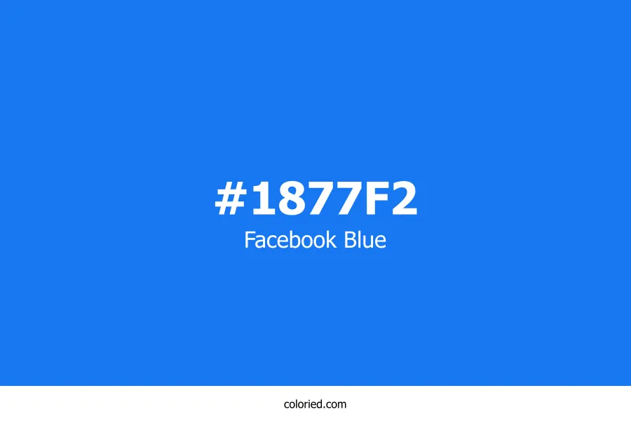 Facebook Blue Color