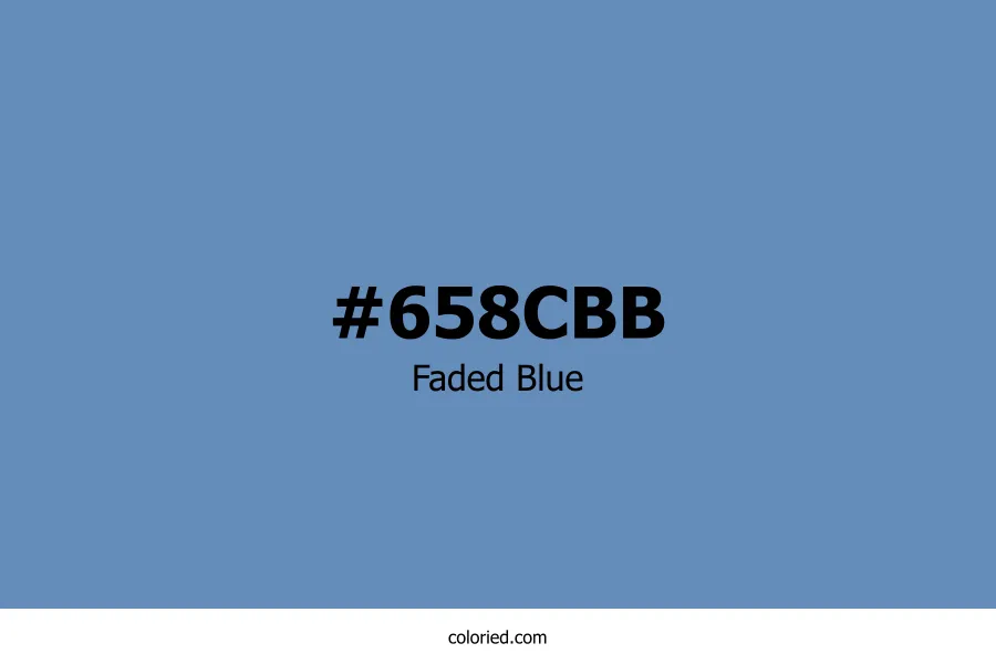 Faded Blue Color