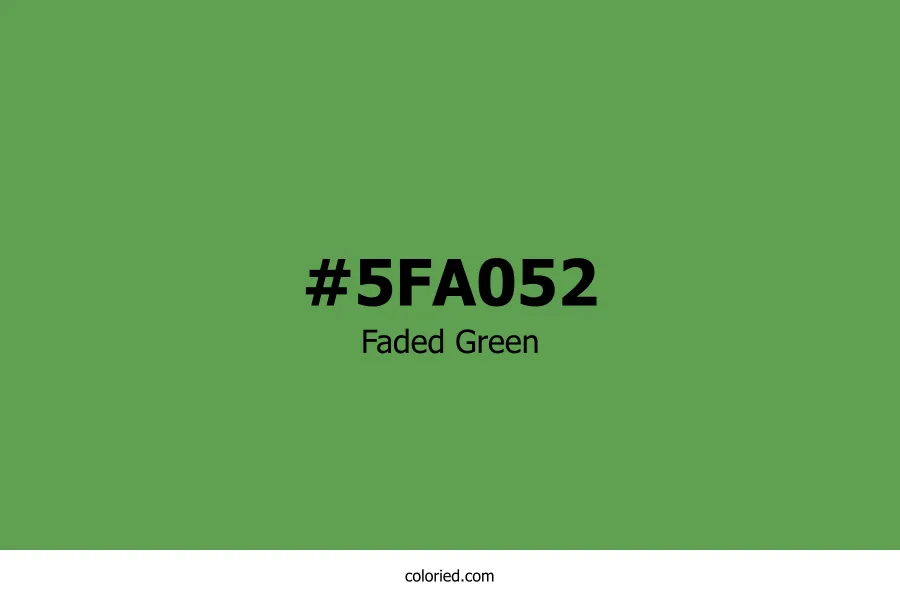 Faded Green Color