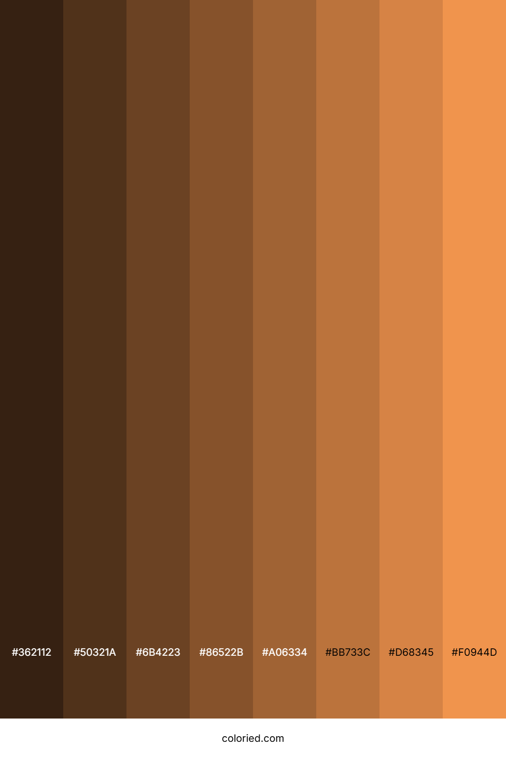 Faded Orange Color Shades