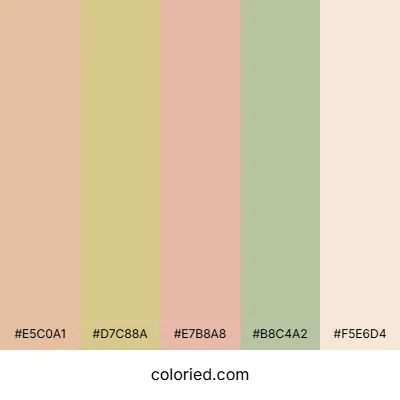 Fall Pastel Color Palette