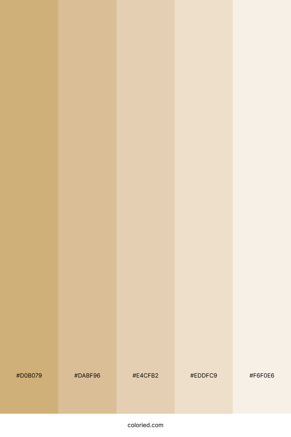 Fawn and Beige Color Palette